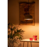 Ceniza Blanca - copper pendant lamp from Mexico