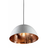 Espino Blanco - copper lamp with a white patina