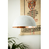 Espino Blanco - copper lamp with a white patina