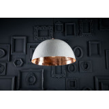 Espino Blanco - copper lamp with a white patina