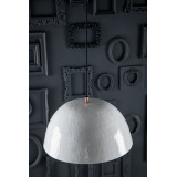 Espino Blanco - copper lamp with a white patina