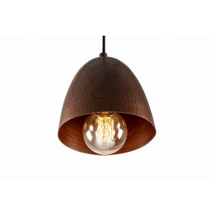 Cereza Brown - hand-forged copper lamp