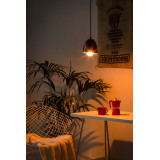 Cereza Brown - hand-forged copper lamp