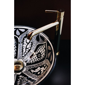 Atalaya - Black talavera sink