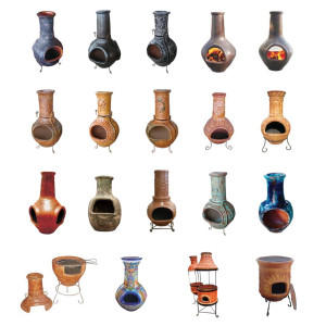 Mexican Chimenea fireplaces