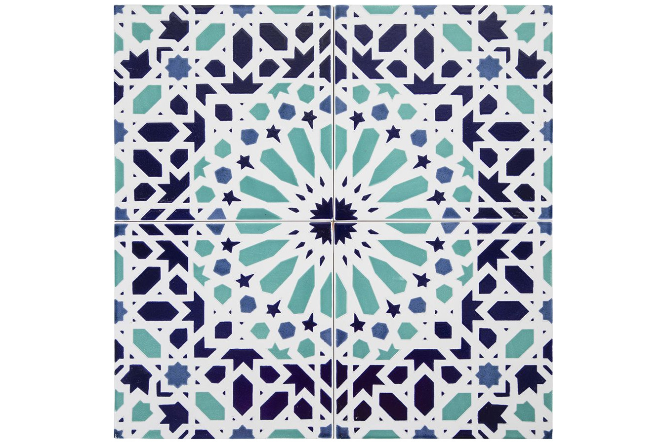 Fez - Moroccan ceramic tiles 20x20 cm