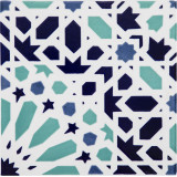 Fez - Moroccan ceramic tiles 20x20 cm