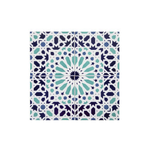 Fez - Moroccan ceramic tiles 20x20 cm