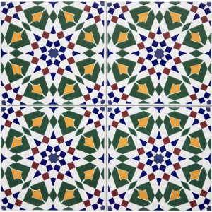 Tanger - Moroccan ceramic tiles 20x20 cm