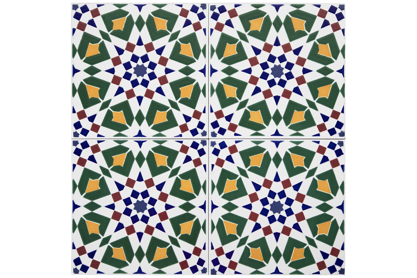 Tanger - Moroccan ceramic tiles 20x20 cm