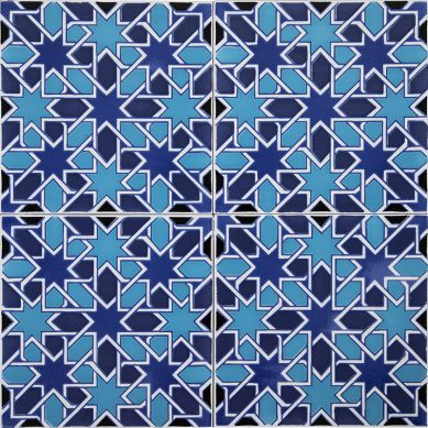 Casablanca - Moroccan ceramic tiles 20x20 cm