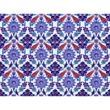 Makbule - ceramic iznik tiles 20x20cm
