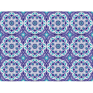 Taner - ceramic iznik tiles 20x20cm