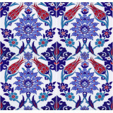 Makbule - ceramic iznik tiles 20x20cm