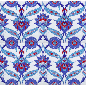 Basal - ceramic iznik tiles 20x20 cm