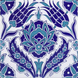 Timur - ceramic iznik tiles 20x20cm