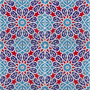 Asli - ceramic iznik tiles 20x20 cm