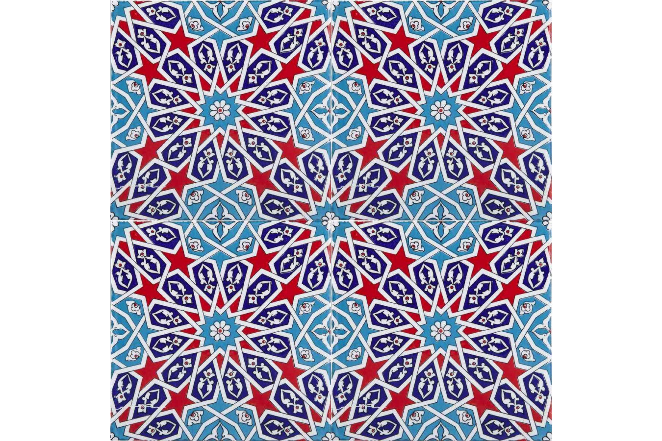 Asli - ceramic iznik tiles 20x20 cm