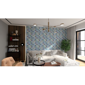 Muhit - decorative patchwork from Tunisia 10 x 10 cm