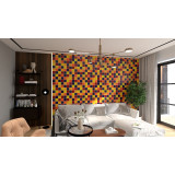 Intenso - patchwork of single-colour tiles - 90 pcs, 1 m2