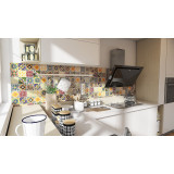 Maraj - decorative patchwork from Tunisia 10 x 10 cm