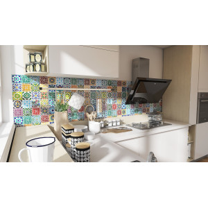 Pazzo - decorative patchwork from Tunisia 10 x 10 cm