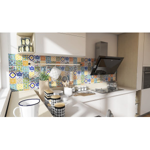 Wati - decorative patchwork from Tunisia 10 x 10 cm