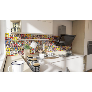 Fridas - 30 tiles set with Frida Kahlo