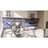 Mariposa - A set of Mexican tiles with a border