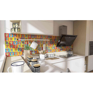 Virgenes - Talavera pop art tiles - 30 pieces