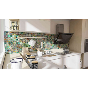 Verdicino - small Mexican tiles 5x5 - 120 pieces