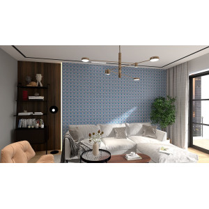 Azul - Mexican Ceramic Tiles -  30 pieces