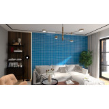 Turquesa Deslavado blue - solid color tiles