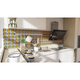 CORTINA - Mexican Ceramic Tiles - 30 pieces