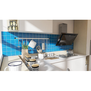 Turquesa Deslavado blue - solid color tiles
