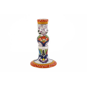 Candelero - Mexican ceramic candle holder