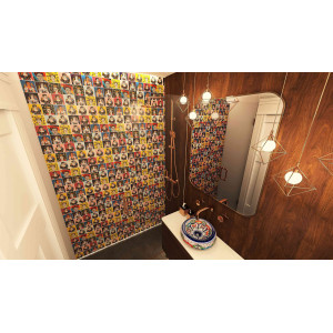 Fridas - 30 tiles set with Frida Kahlo
