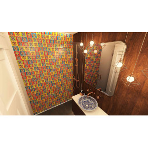 Virgenes - Talavera pop art tiles - 30 pieces