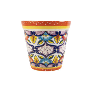 Mexican decorative flower pot - 25 cm