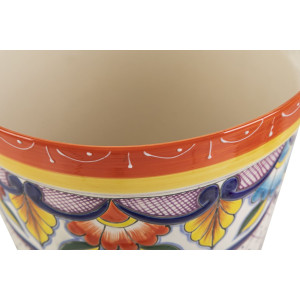 Mexican decorative flower pot - 25 cm