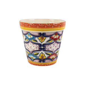 Mexican decorative flower pot - 25 cm