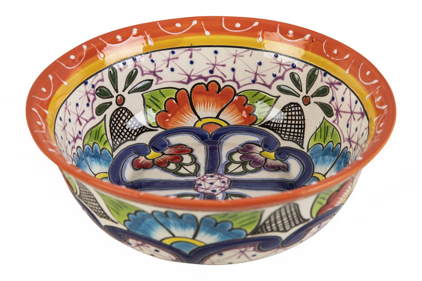 Encirco - Mexican ceramic salad bowl