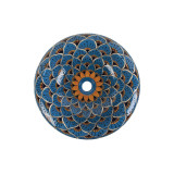 Azura Prima - Ceramic washbasin decorated with relief