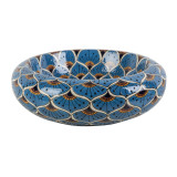 Azura Prima - Ceramic washbasin decorated with relief