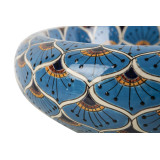 Azura Prima - Ceramic washbasin decorated with relief
