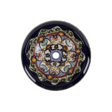 Juanetta Prima - Ceramic washbasin with a raised pattern