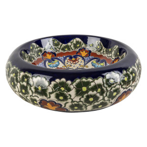 Juanetta Prima - Ceramic washbasin with a raised pattern