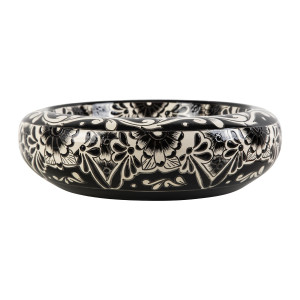 Serena Prima - Mexican washbasin decorated with relief