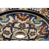 La Reina Prima - Ceramic sink decorated with relief