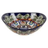 Juanetta Prima - Countertop washbasin decorated with relief